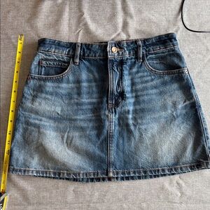 Zara Blue Denim Skirt S